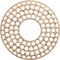 Ekena Millwork Fink Wood Fretwork Pierced Ceiling Medallion, Alder, 20"OD x 7 1/4"ID x 1/4"T CMWP20X20X0250FFAL - alternate 1